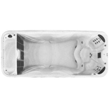 Плавательный спа-бассейн с турбо-противотоком Premium Leisure Swimmers Edge 18